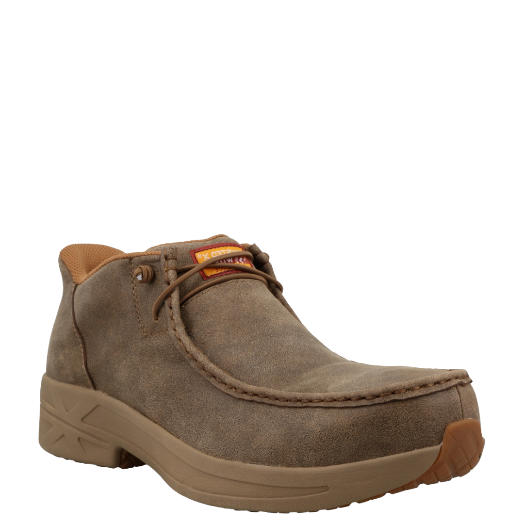 Twisted X Men's EZ On UltraLite X Bomber Brown Composite Toe Work Shoe MCAUN04