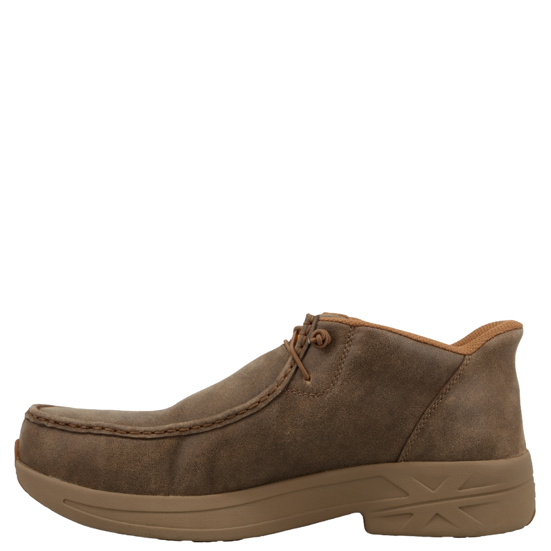 Twisted X Men's EZ On UltraLite X Bomber Brown Composite Toe Work Shoe MCAUN04
