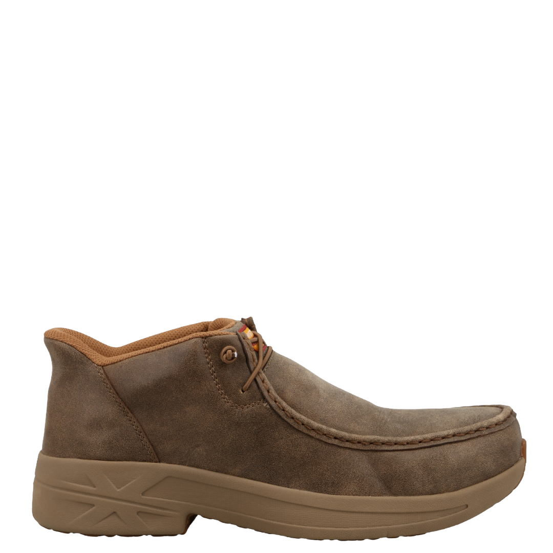 Twisted X Men's EZ On UltraLite X Bomber Brown Composite Toe Work Shoe MCAUN04