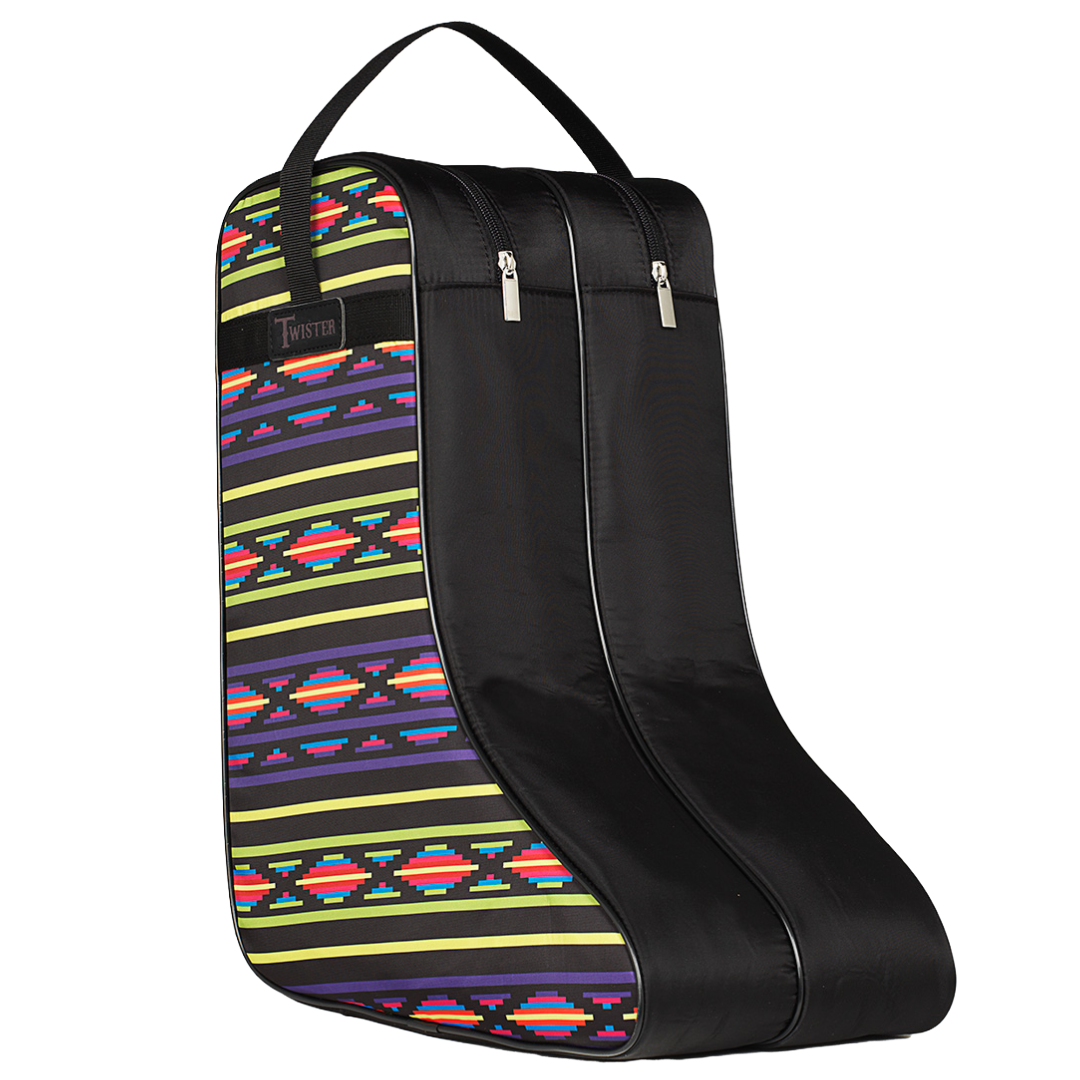 Twister Southwest Neon Black Boot Bag 0411801