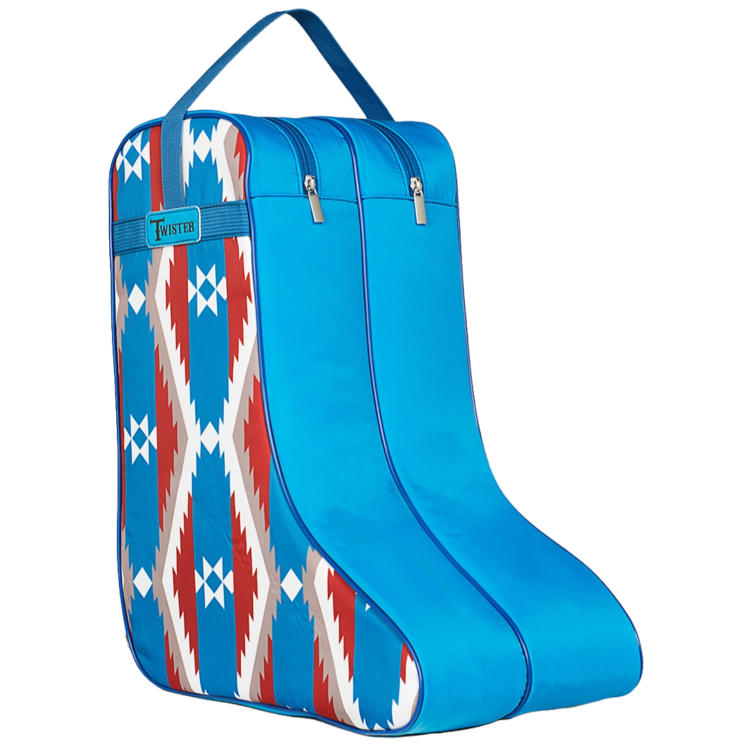 Twister Red, White & Blue Southwest Boot Bag 0411927