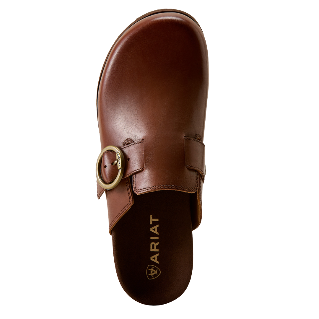 Ariat Ladies Country Mule Rich Mahogany Slip On Shoe 10080472