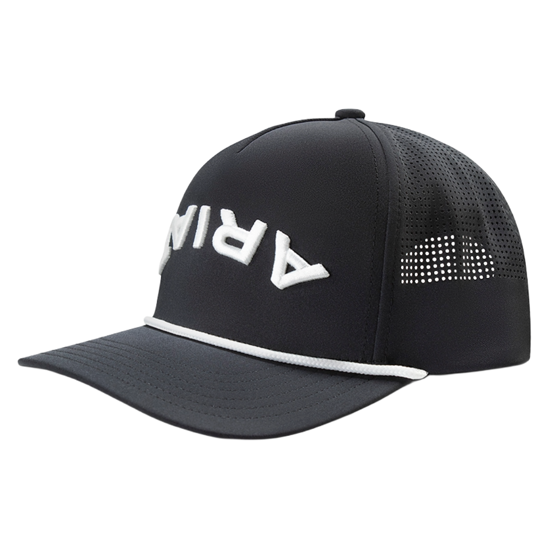Ariat Men's Black Upside Down Logo Trucker Cap A300095301