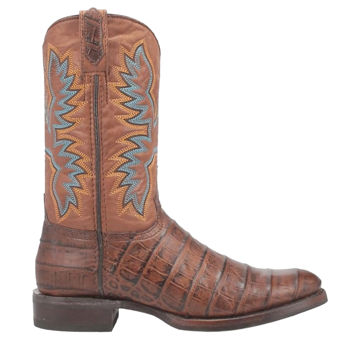 Dingo Men's Trail Boss Tan Leather Western Boot DI108-BN