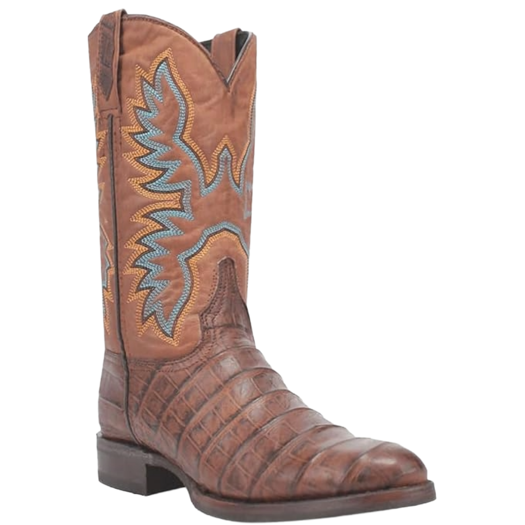 Dingo Men's Trail Boss Tan Leather Western Boot DI108-BN