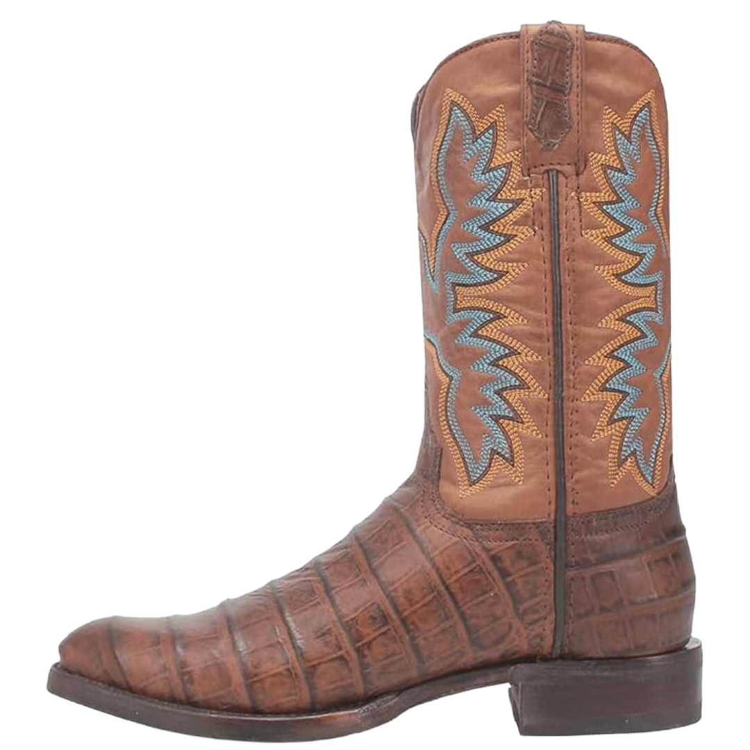 Dingo Men's Trail Boss Tan Leather Western Boot DI108-BN