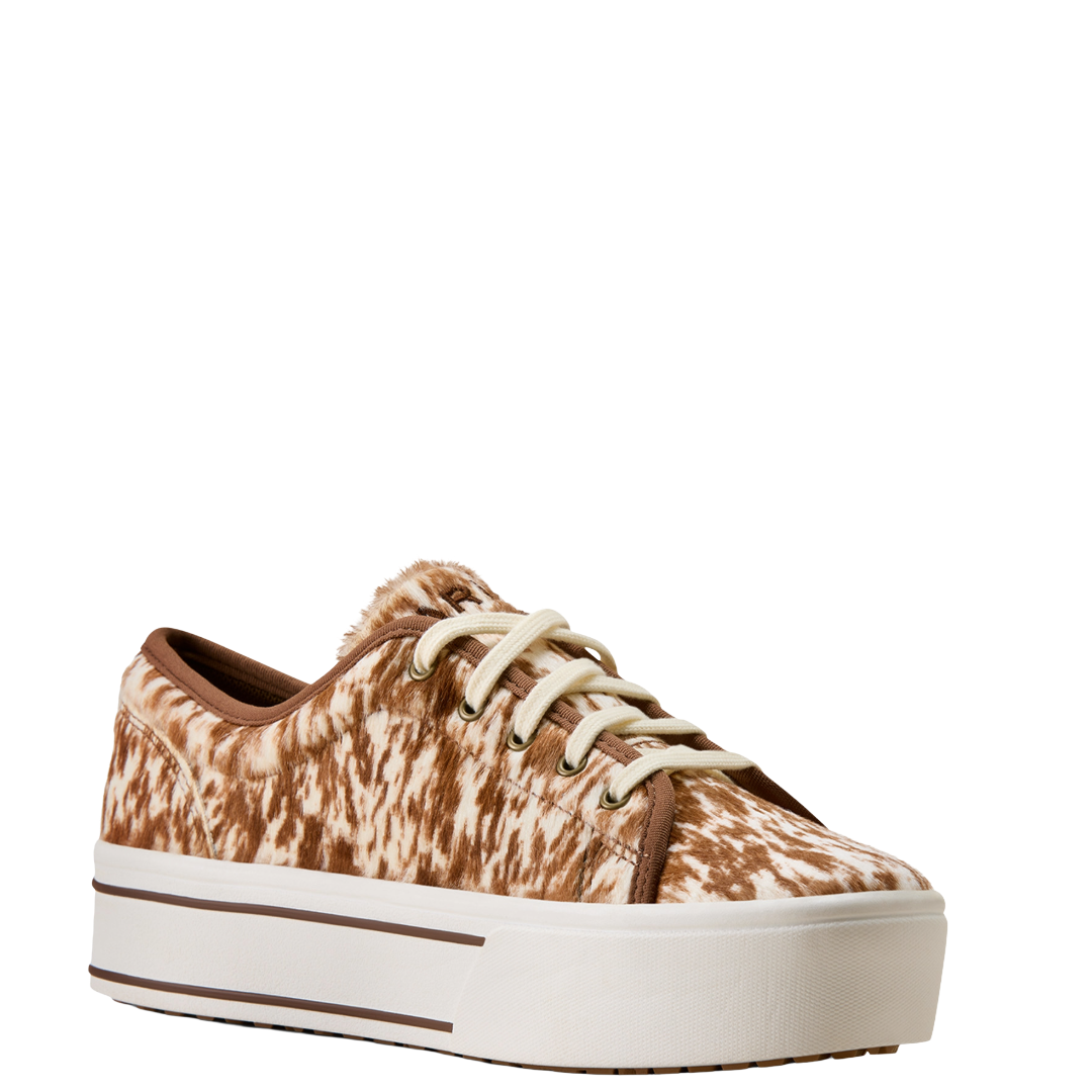 Ariat Ladies Skylar Speckled Cow Print Shoe 10080403