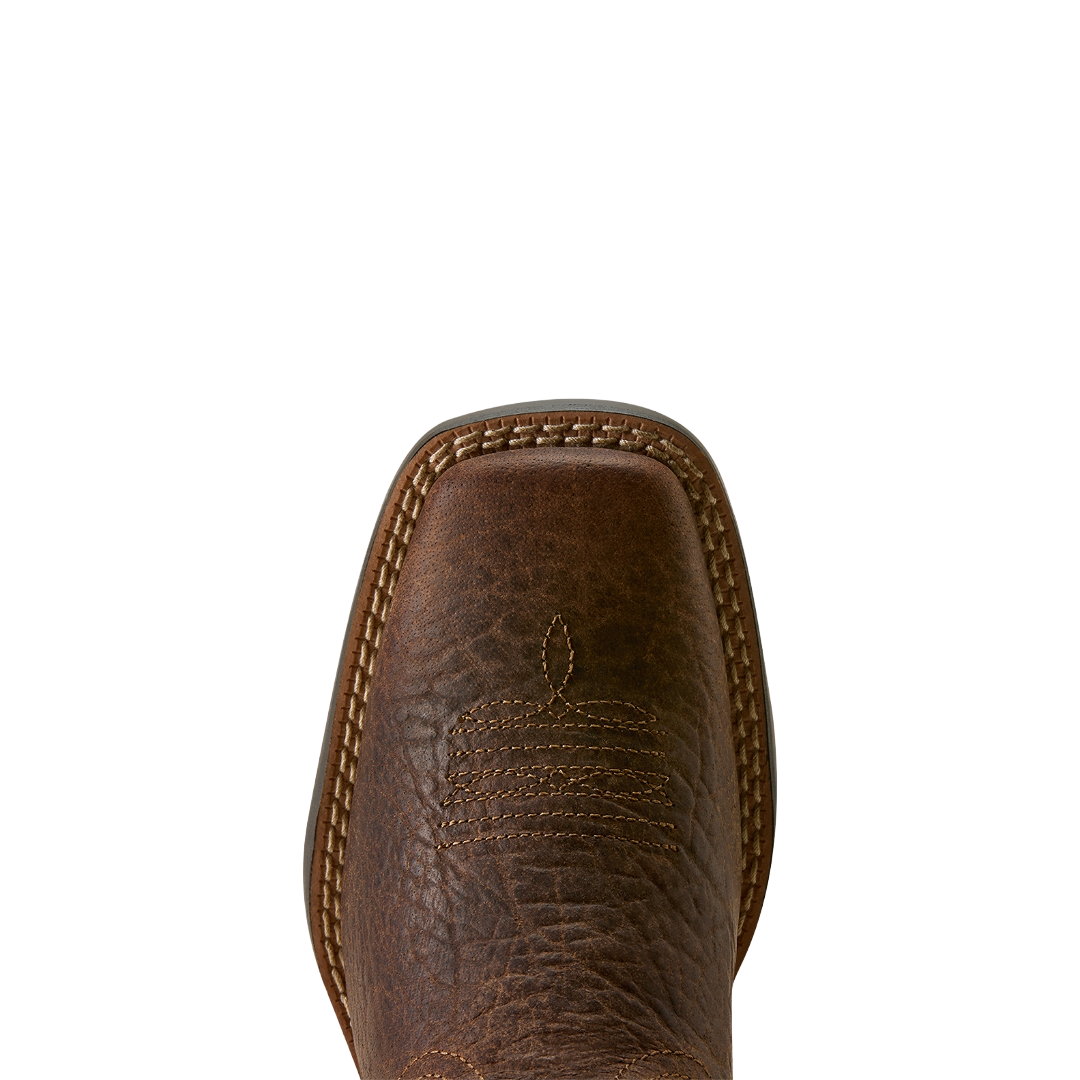 Ariat Youth Driftwood Earth Wide Square Toe Western Boot 10080273