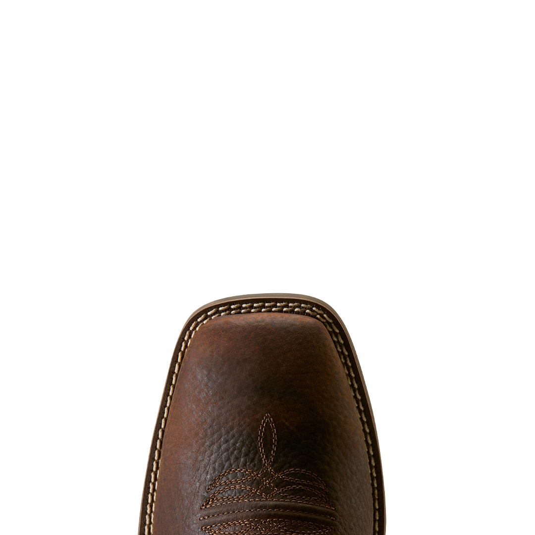 Ariat Men's Sport Riggs Waterproof Copper Kettle Wide Square Toe Western Boot 10080269