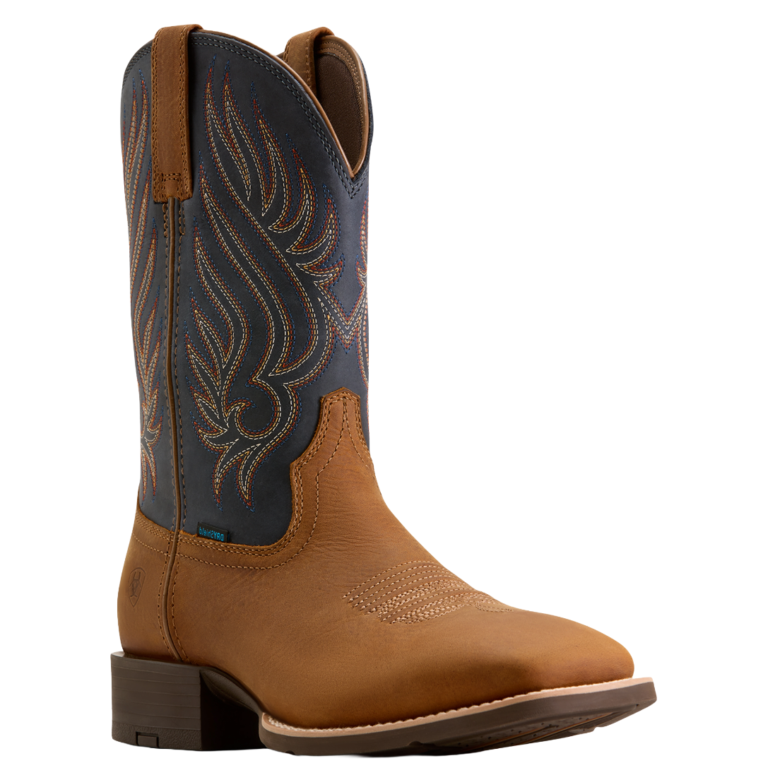 Ariat Men's Sport Riggs Waterproof Wide Square Toe Cowboy Boot 10080270