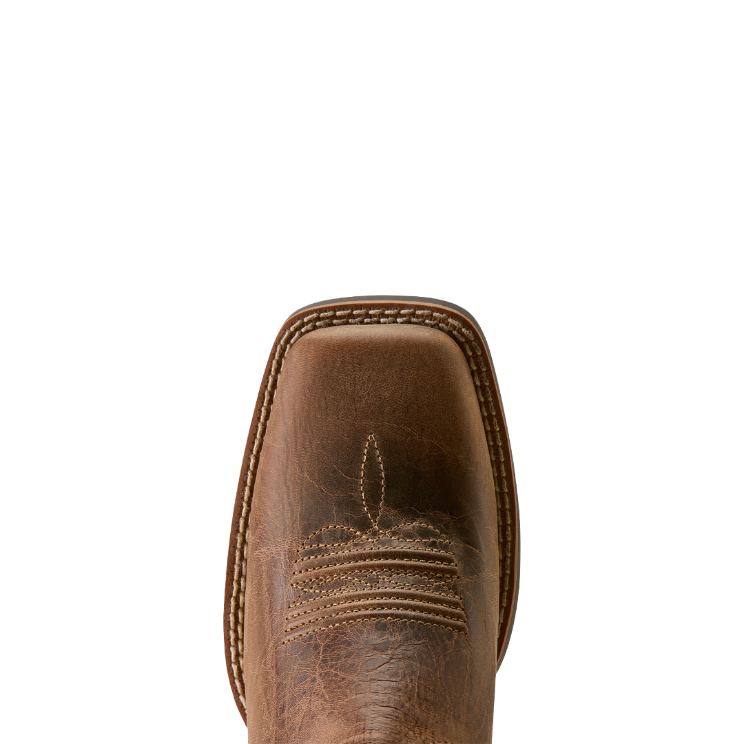 Ariat Ladies Monte Vista Autumn Tan Wide Square Toe Western Boot 10080465