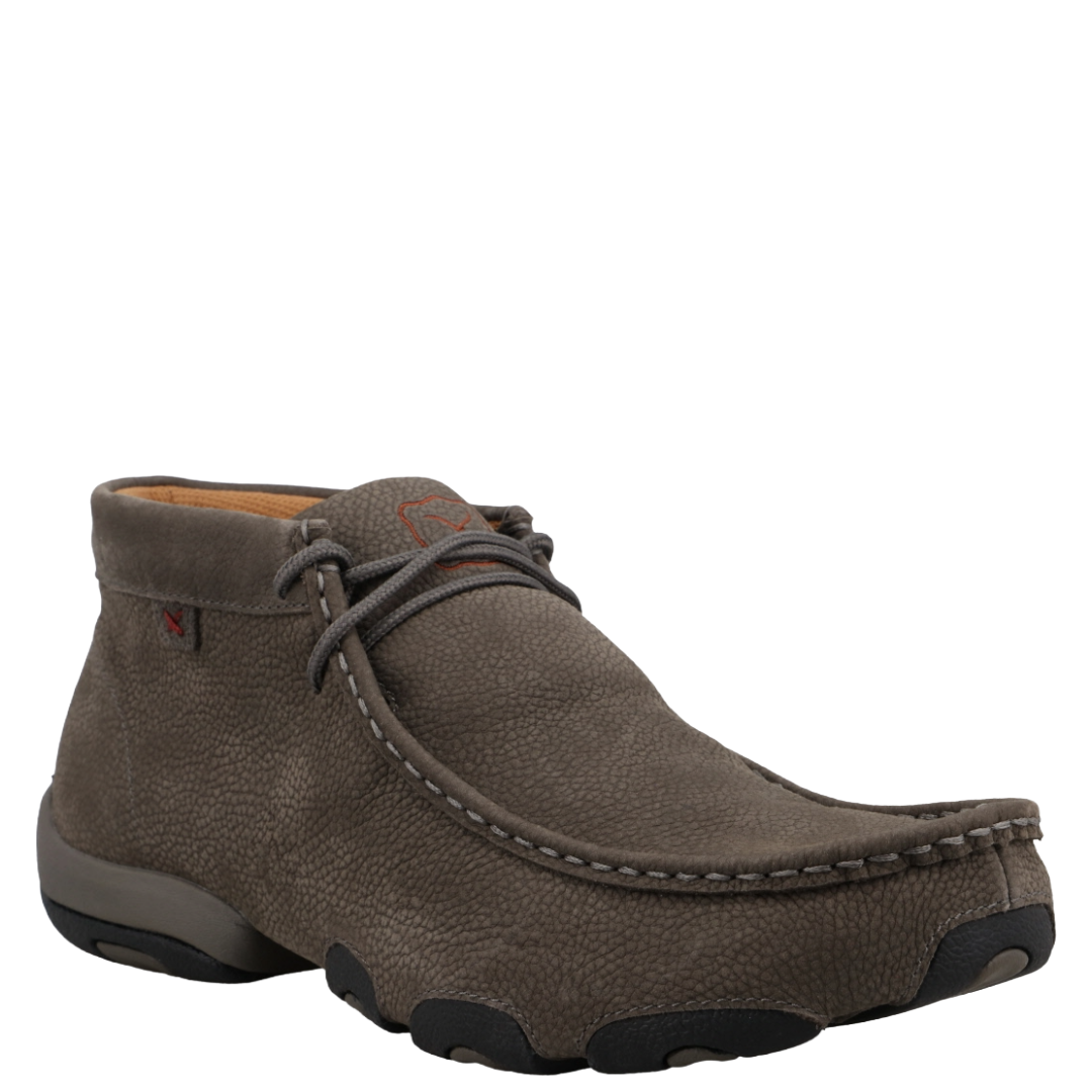 Twisted X Men's Chukka Driving Moc Weathered Stone Shoe MDM0112