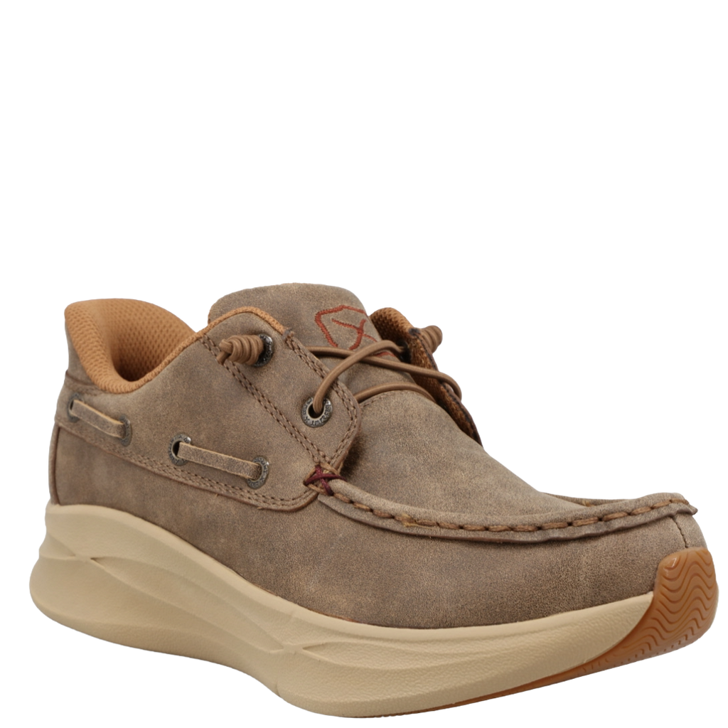 Twisted X Ladies EZ On Feather X Bomber Brown Casual Shoe WCAU033