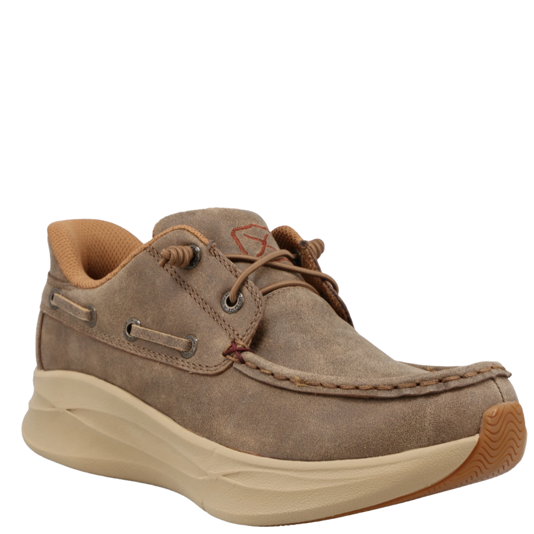 Twisted X Ladies EZ On Feather X Bomber Brown Casual Shoe WCAU033
