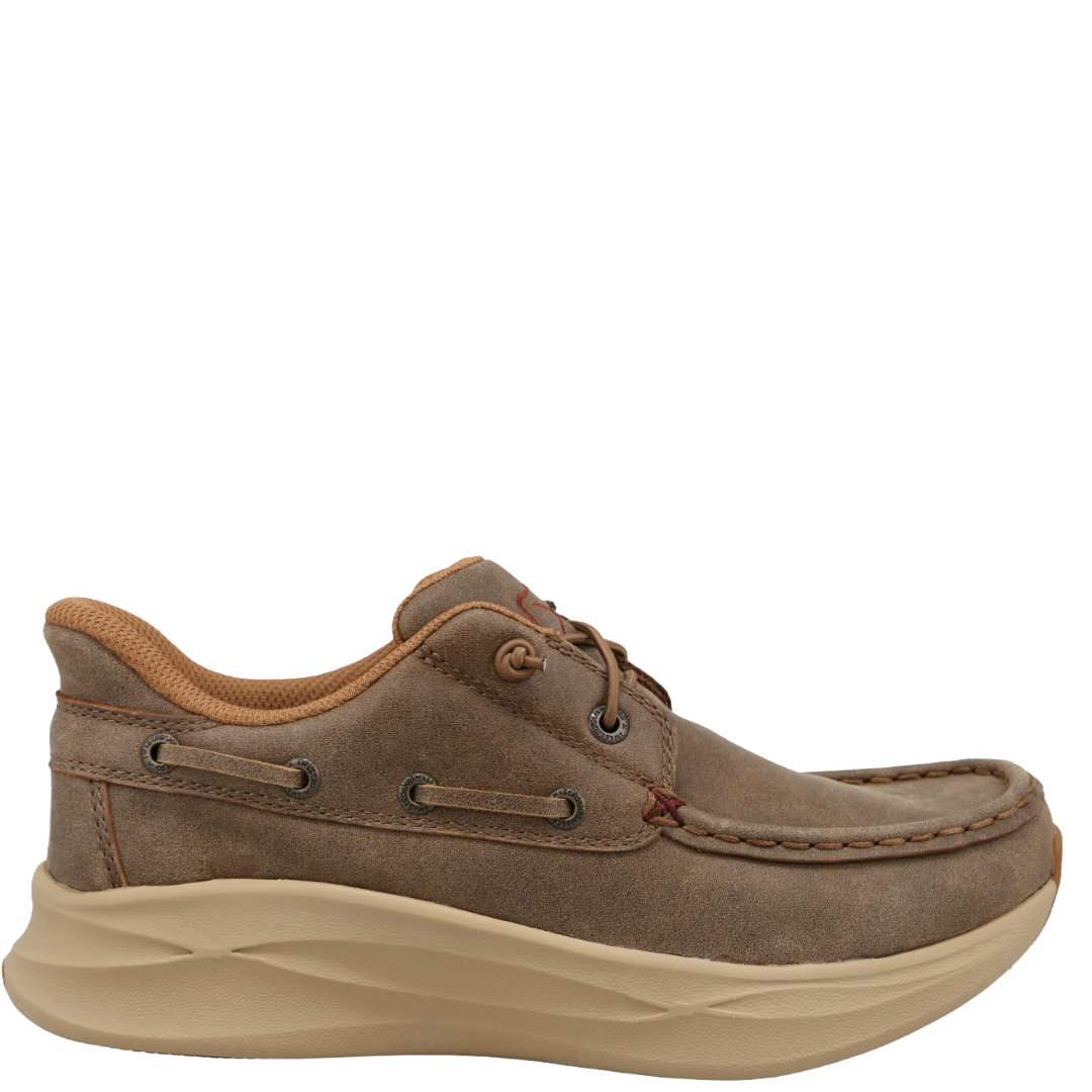 Twisted X Ladies EZ On Feather X Bomber Brown Casual Shoe WCAU033