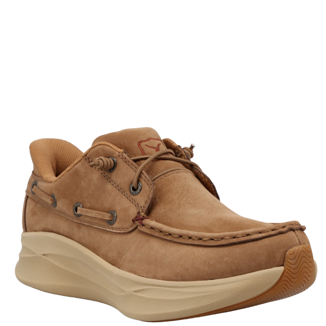 Twisted X Ladies EZ On Feather X Camel Brown Casual Shoe WCAU034