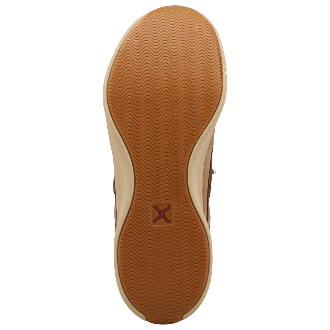 Twisted X Ladies EZ On Feather X Camel Brown Casual Shoe WCAU034
