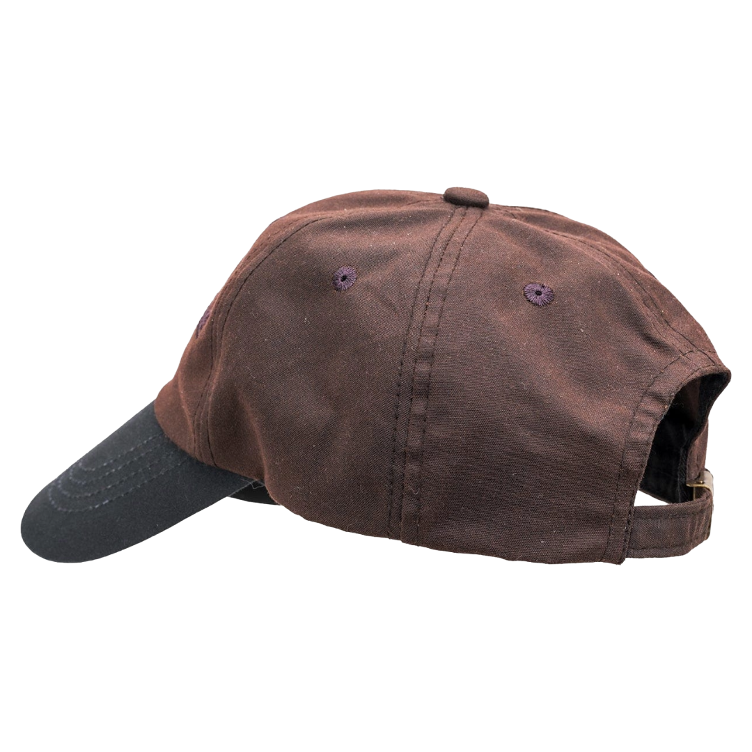 Outback Trading Co. Aussie Slugger Brown Oilskin Cap 1483-BRN