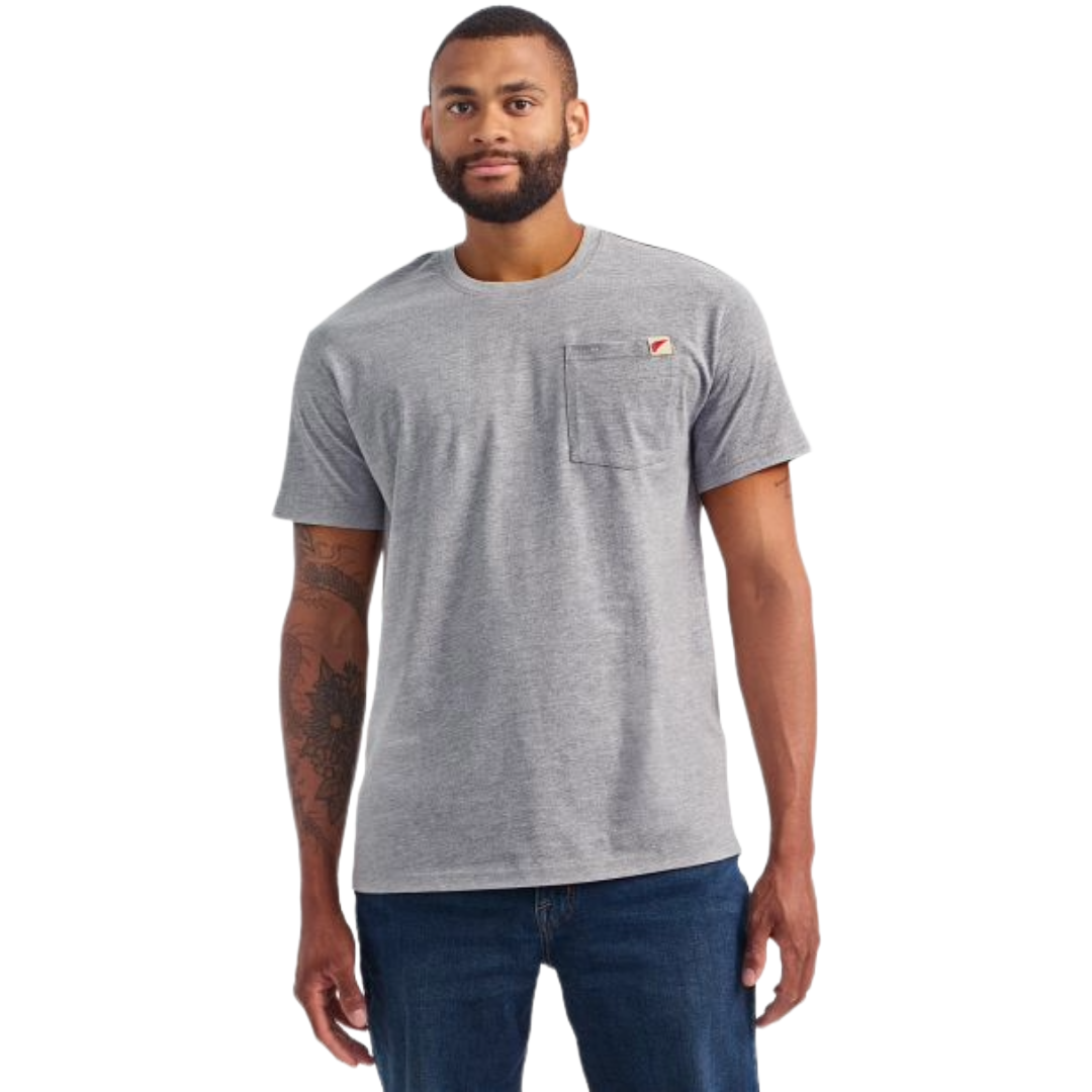 Red Wing Men's Heather Grey One Pocket T-Shirt 98469