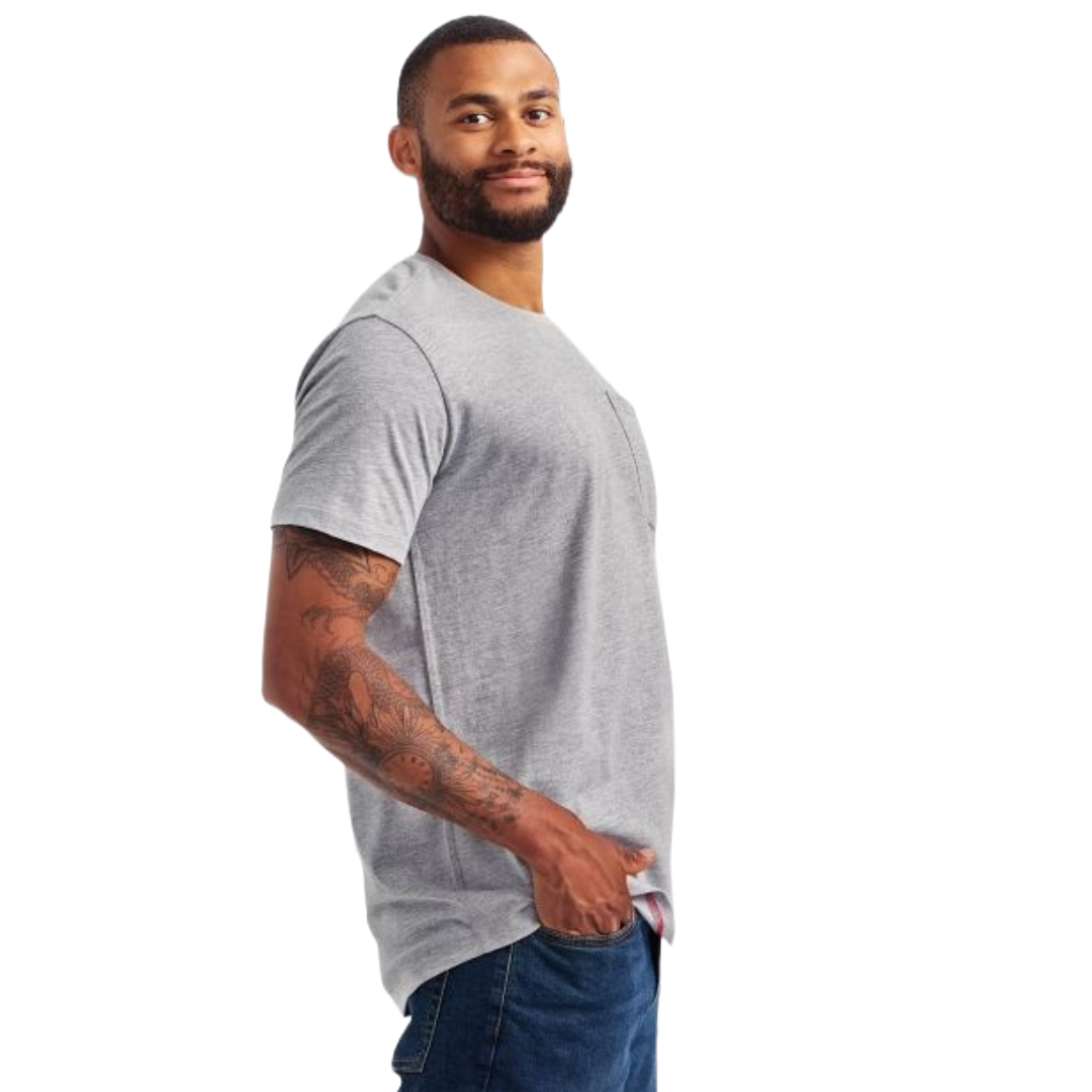 Red Wing Men's Heather Grey One Pocket T-Shirt 98469