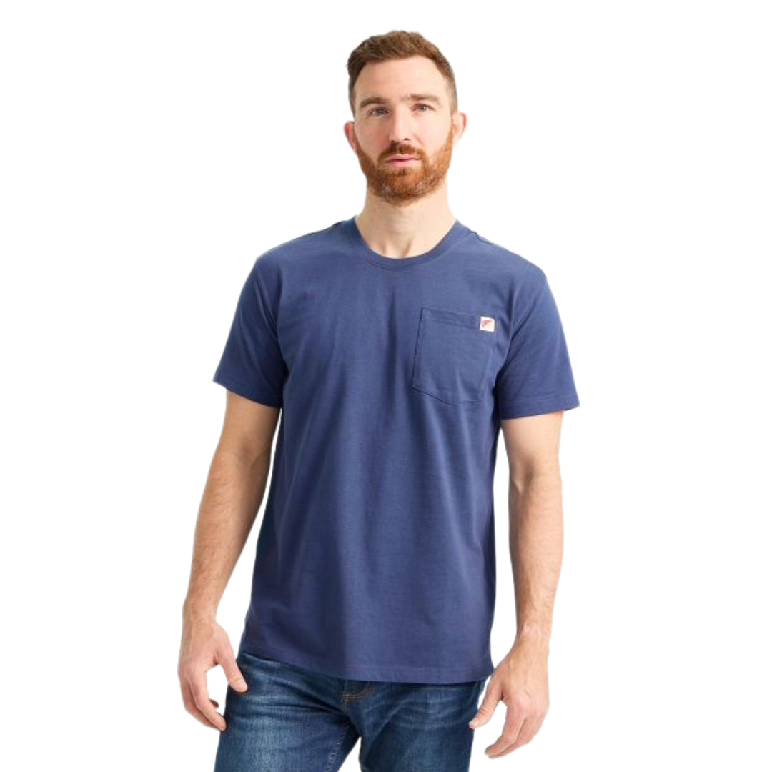 Red Wing Men's Navy Blue One Pocket T-Shirt 98470