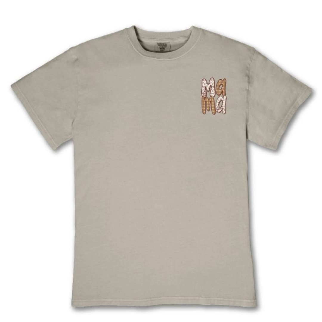 Simply Southern Ladies Mama Duck Birch Graphic T-Shirt MINWASH-MAMADUCK-BRCH
