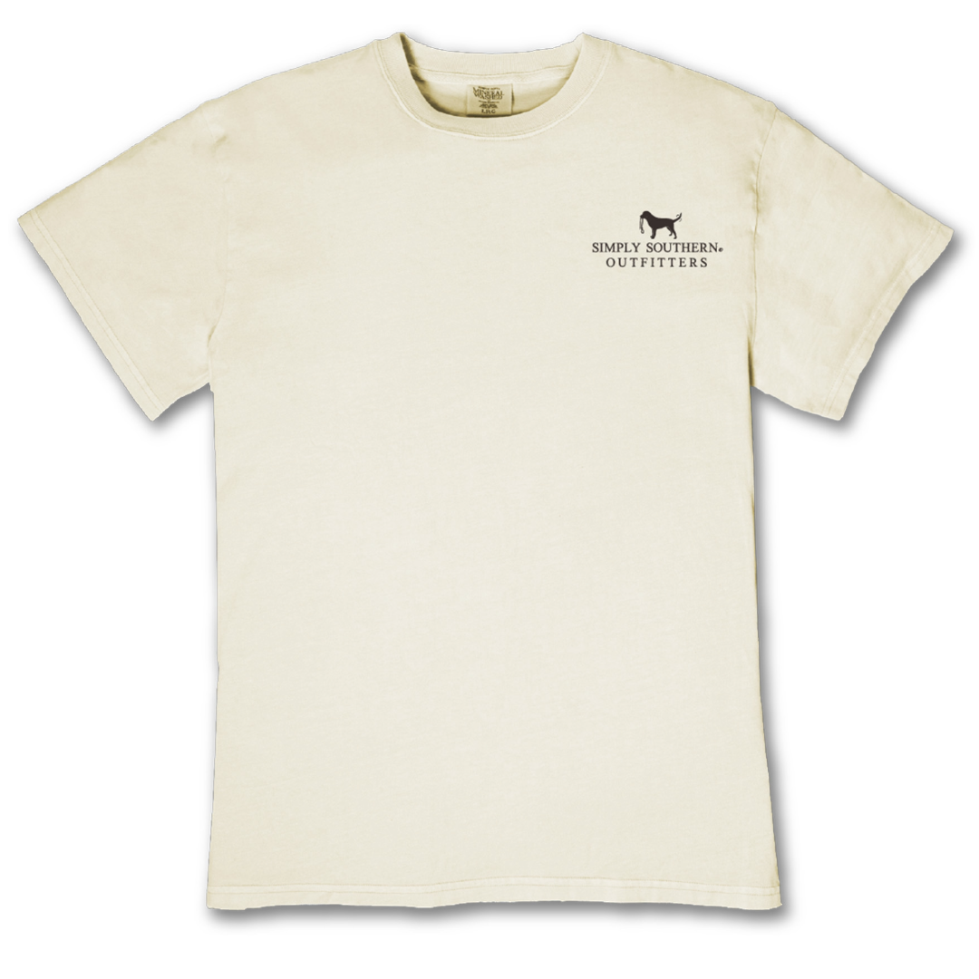 Simply Southern Men's Bone Fans Only Backwoods Graphic T-Shirt MN-MINWASH-ONLY-BONE