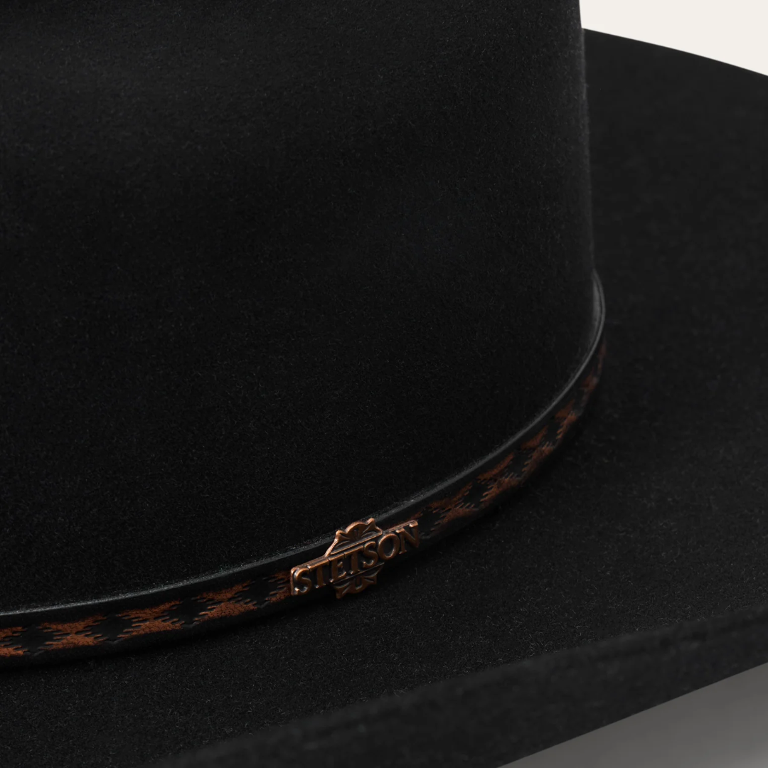 Stetson The Medalist 5X Black Wool Western Hat SFMEDL-724207