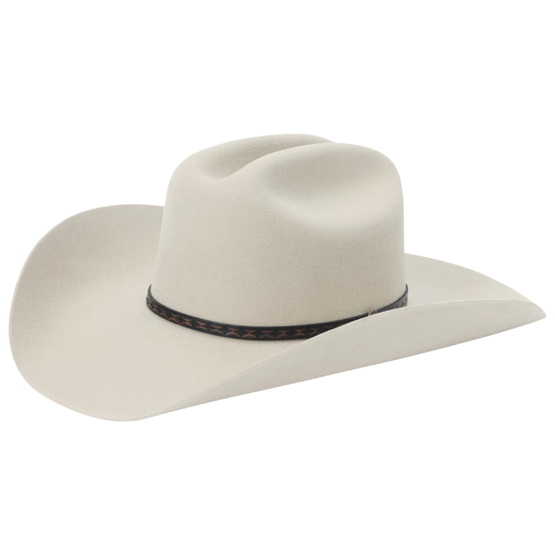 Stetson The Medalist 5X Silver Grey Wool Western Hat SFMEDL-724288