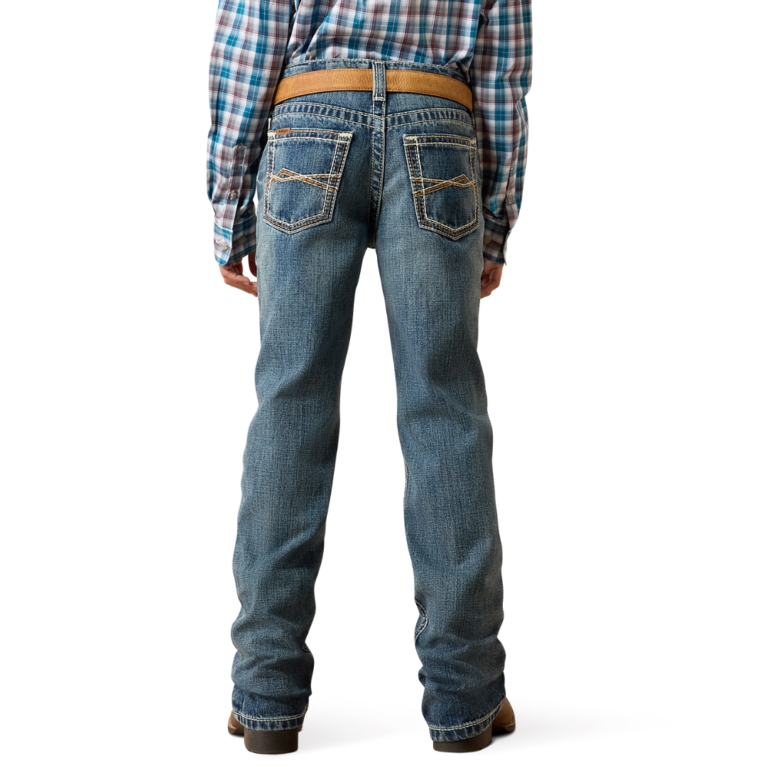 Ariat Youth Boy's B4 Relaxed Jonathan Durango Boot Cut Jeans 10079866