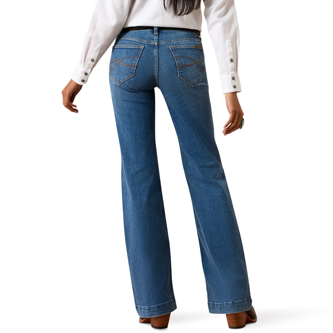 Ariat Ladies Perfect Rise Revel Vilma Sky Valley Ultrastretch Trousers 10079053