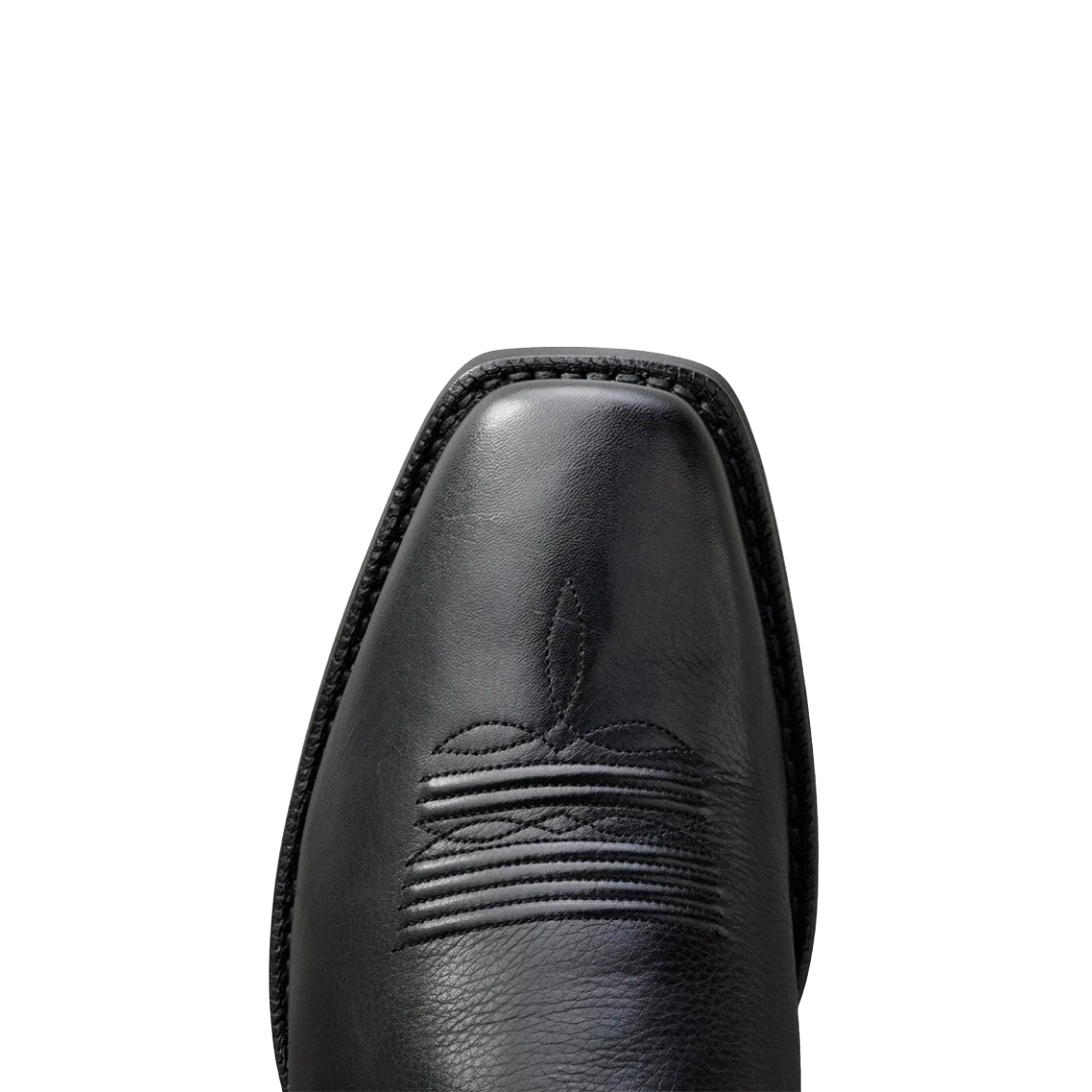 Ariat Men's Legend Black Deertan Leather Western Boot 10002296