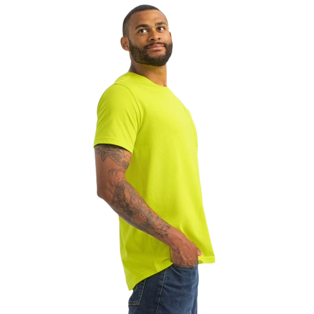 Red Wing Men's Bright Green One Pocket T-Shirt 98472