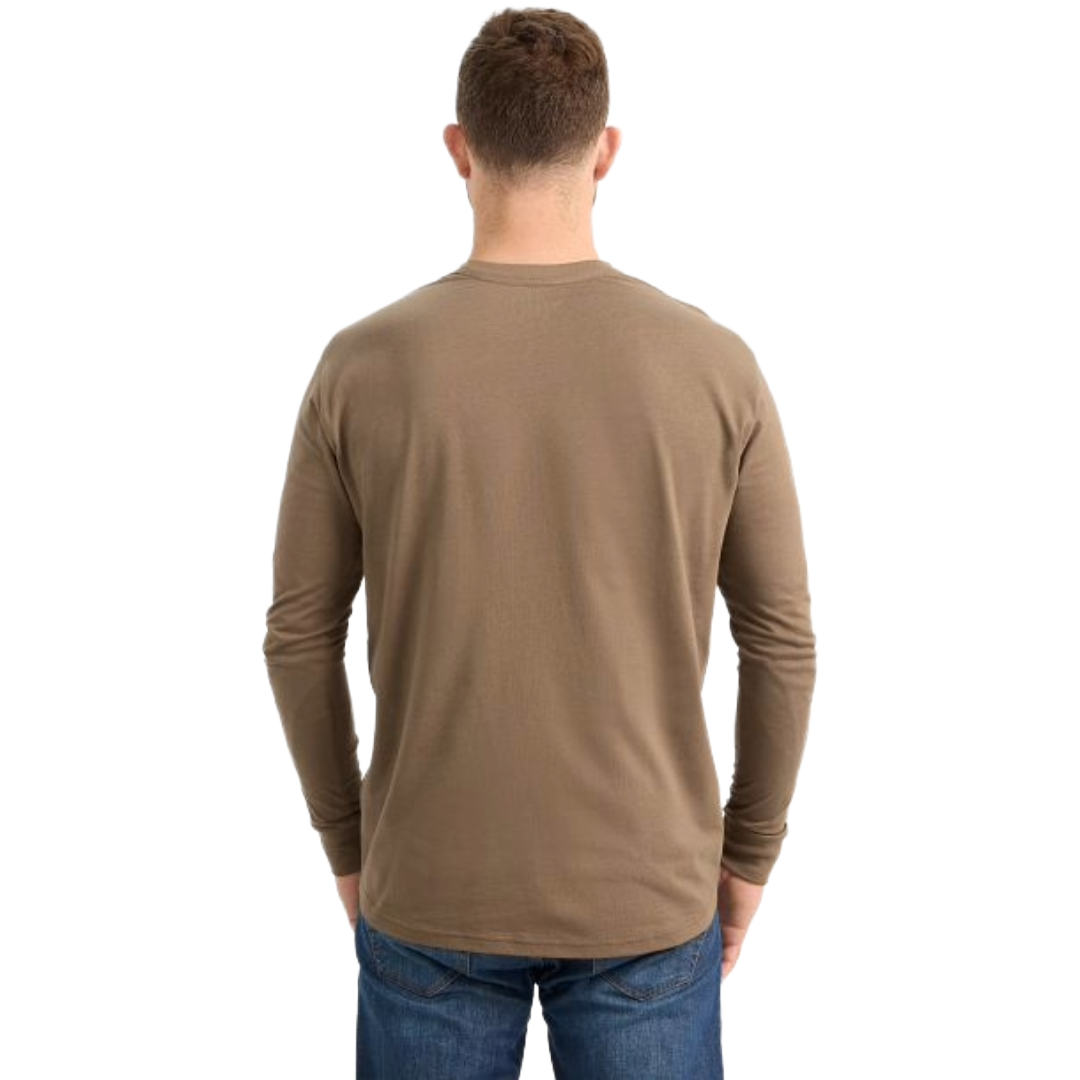 Red Wing Men's Brown One Pocket Logo Graphic T-Shirt 98477