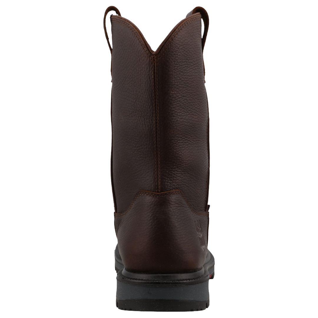 Twisted X Men's Dark Brown 11" Pull On Work Boot MDANW03