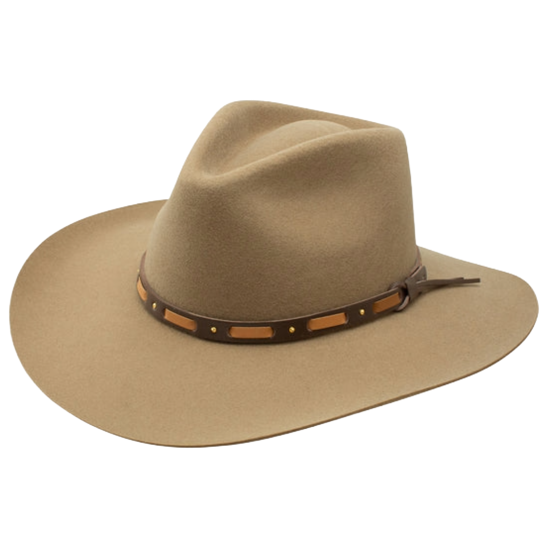 Stetson Hutchins 3X Stone Wool Western Hat SWHUTC-403420