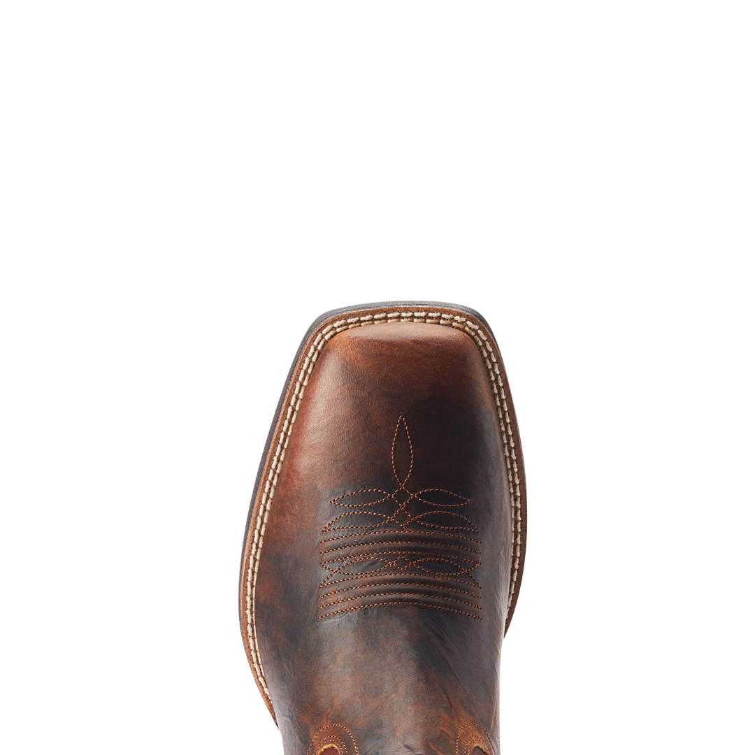 Ariat Men's Pay Window Bartop Brown Square Toe Cowboy Boot 10044574