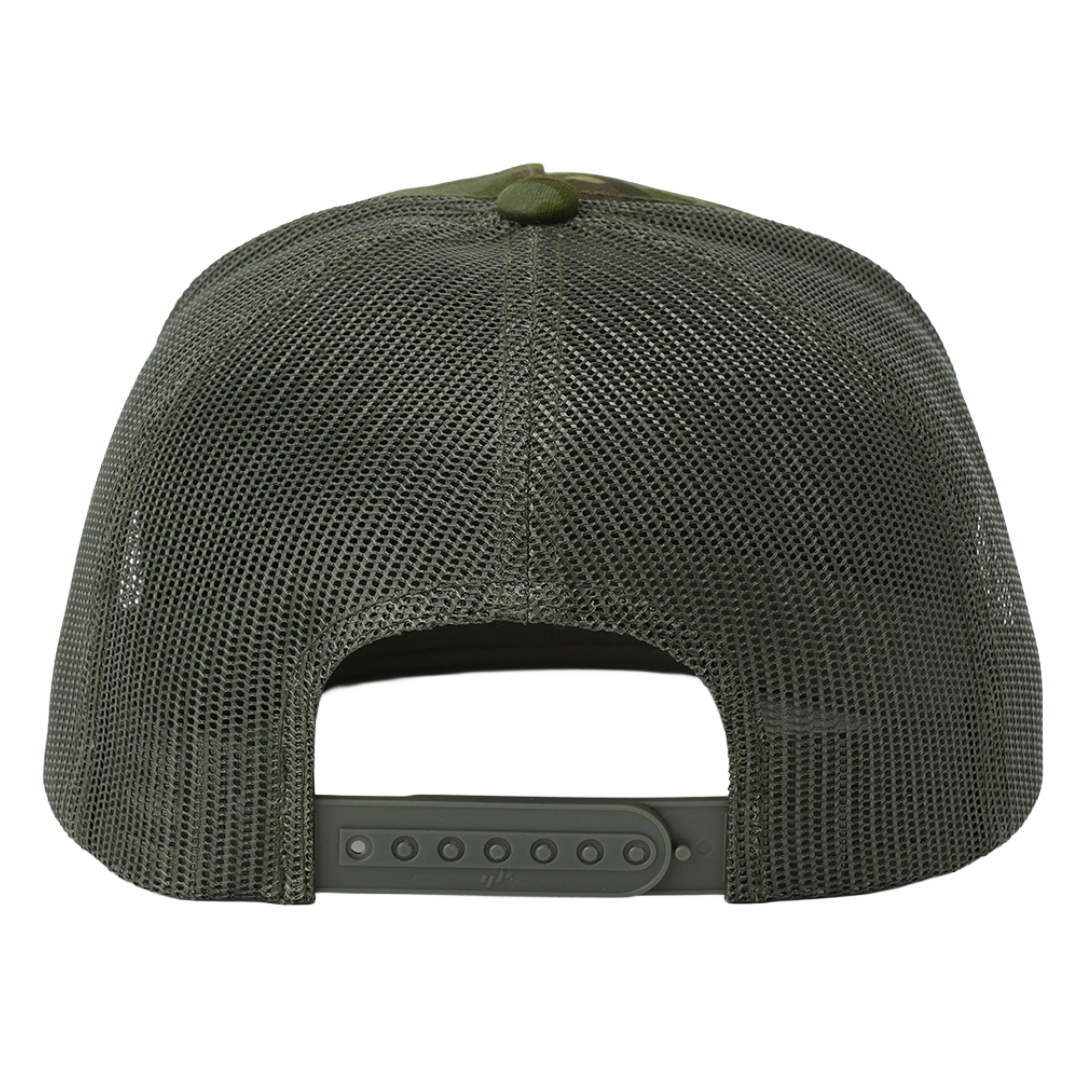 Cinch Men's Olive Green Camo Trucker Cap MCC0600619