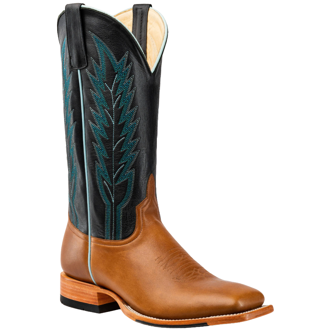 Horse Power Men's Top Hand Natural Station 13" Leather Western Boot HP8091