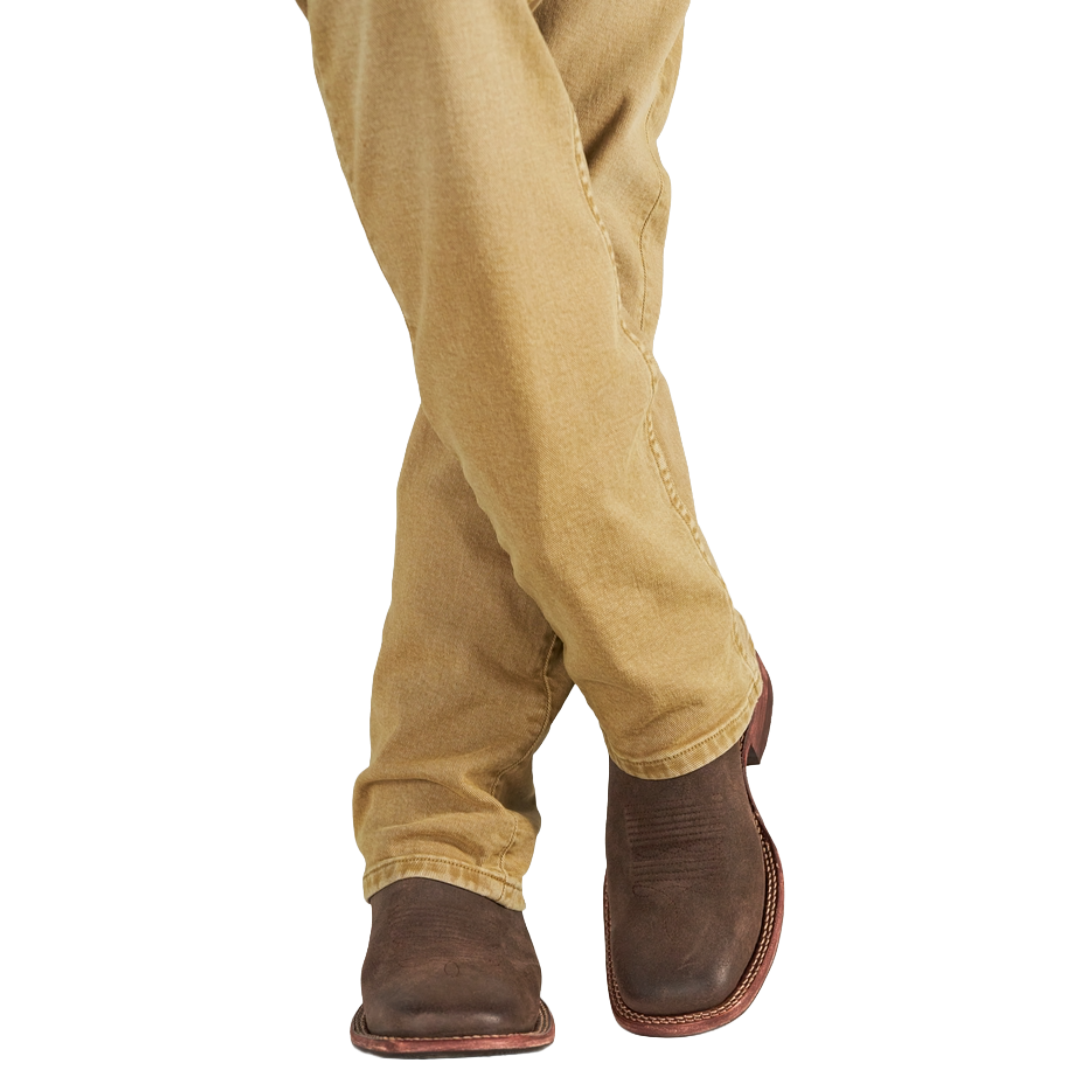 Tecovas Men's The Doc Frontier Moss Suede Leather Western Boot 11229-MOS
