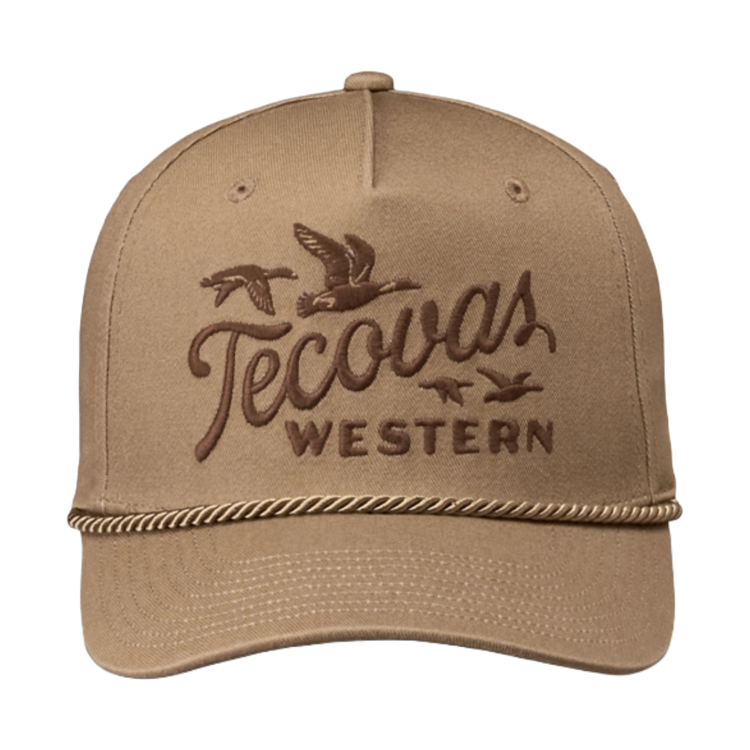Tecovas Western Moss Brown 5 Panel Trucker Cap 31280-MSB