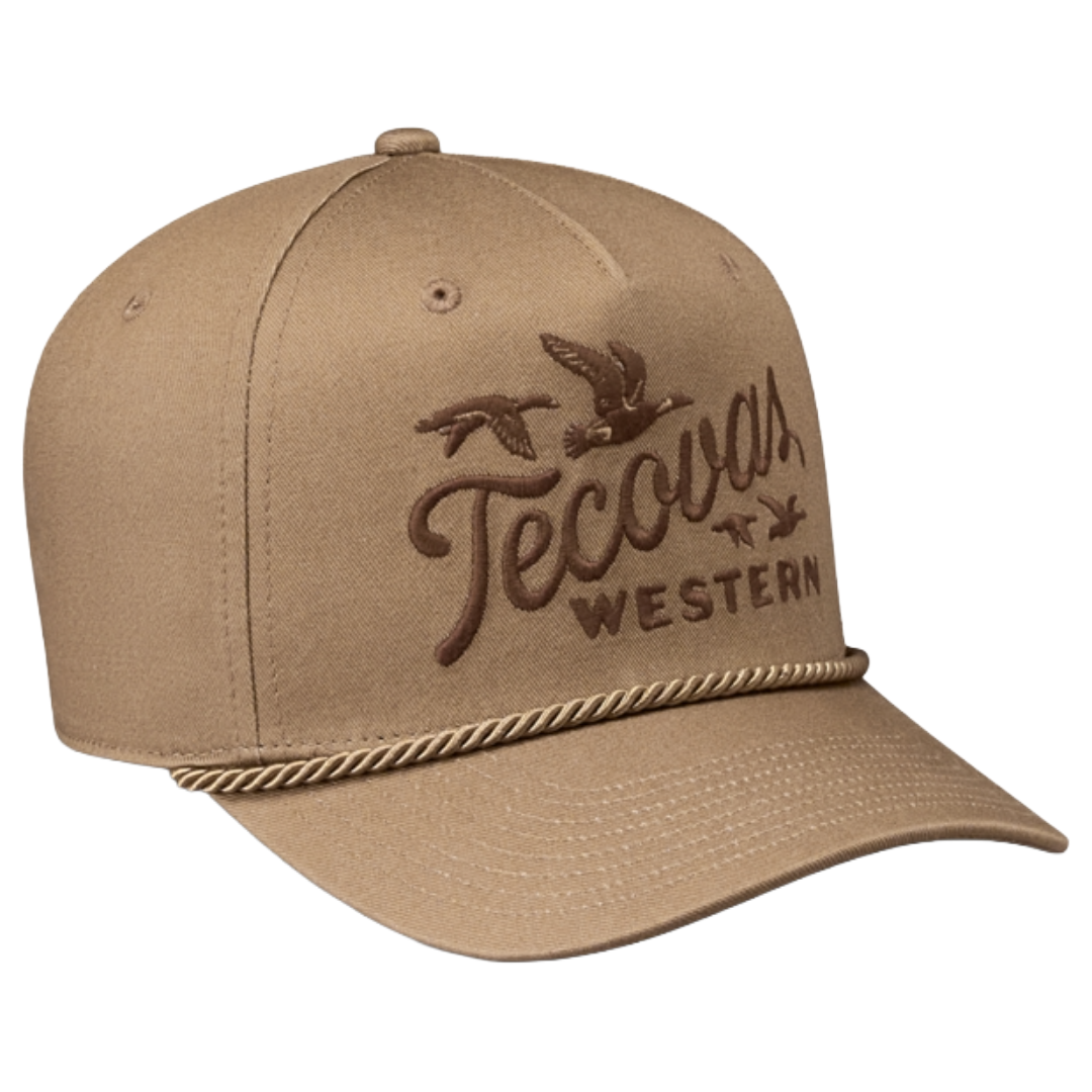 Tecovas Western Moss Brown 5 Panel Trucker Cap 31280-MSB