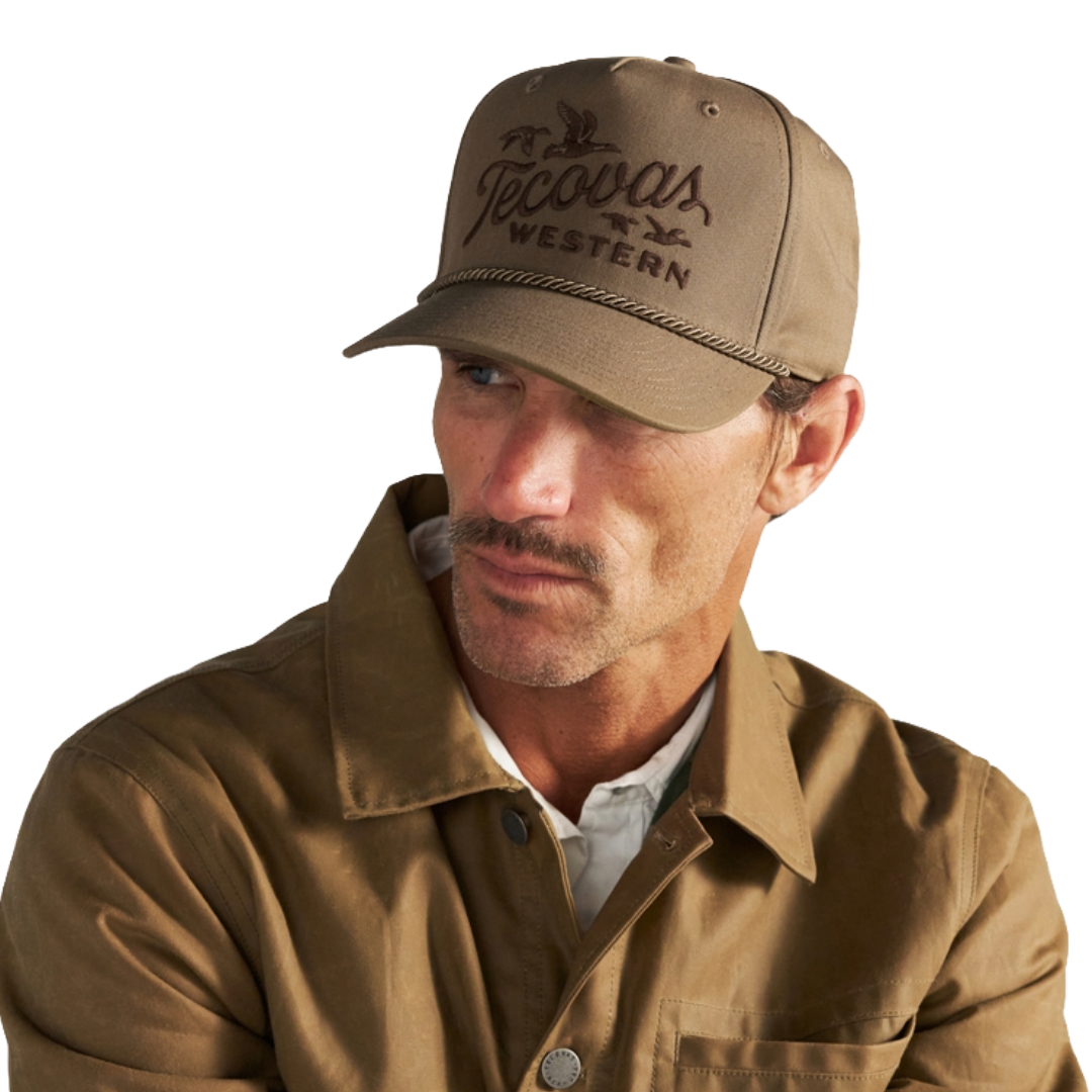 Tecovas Western Moss Brown 5 Panel Trucker Cap 31280-MSB