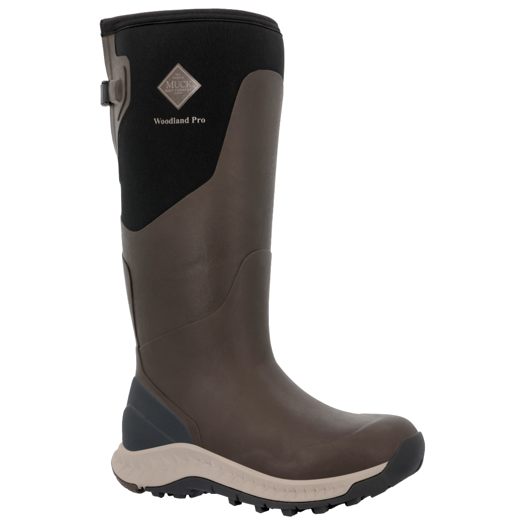 Muck Men's Woodland Pro Turkish Coffee Brindle 17" Outdoor Boot MWP17M90