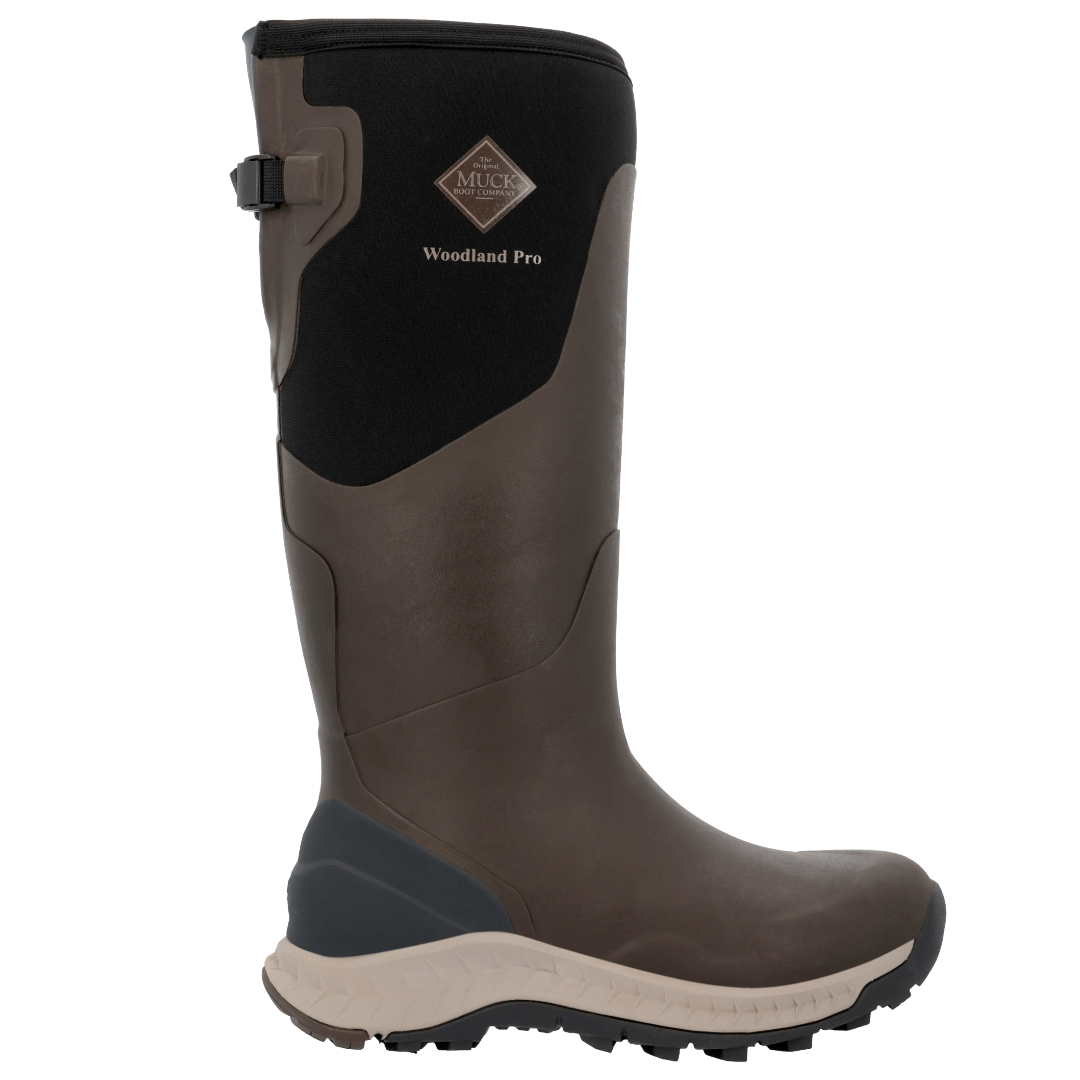 Muck Men's Woodland Pro Turkish Coffee Brindle 17" Outdoor Boot MWP17M90