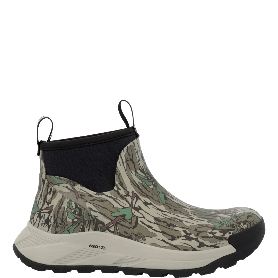 Muck Men's Outmax Mossy Oak Green Leaf Outdoor Ankle Boot MOX6MGL