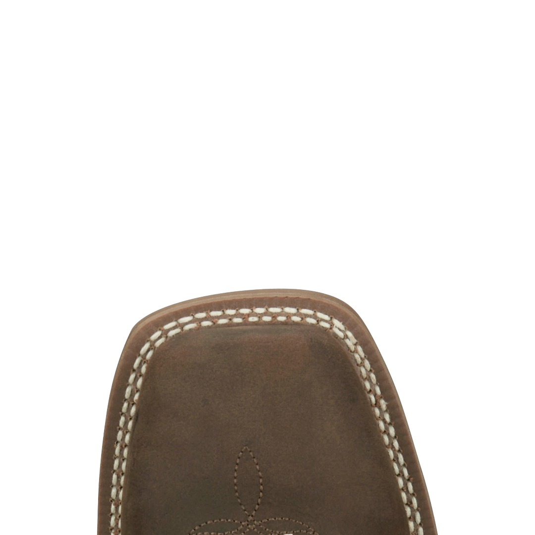 Justin Men's WAR DOG Brown 11" Wide Square Toe Western Boot FN7111