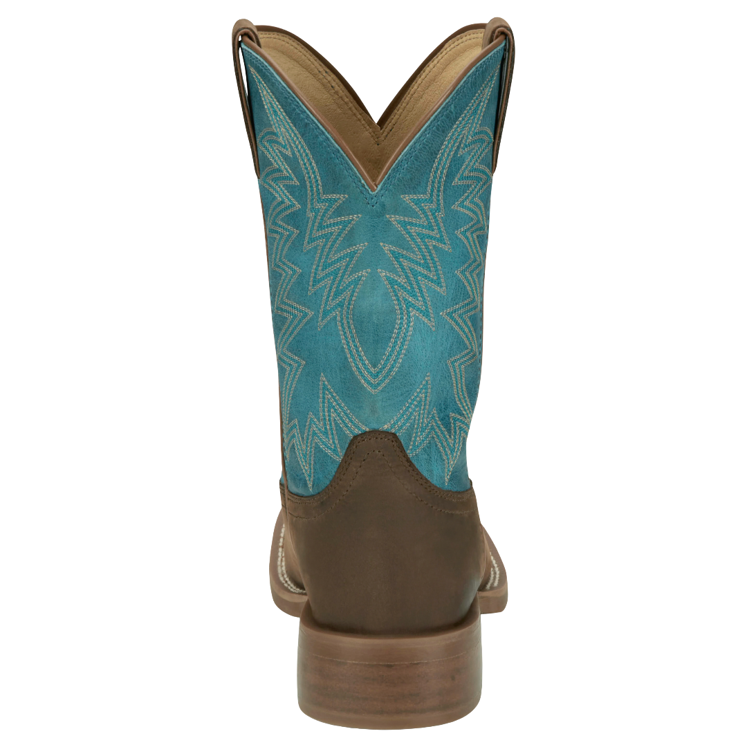 Justin Men's WAR DOG Brown 11" Wide Square Toe Western Boot FN7111