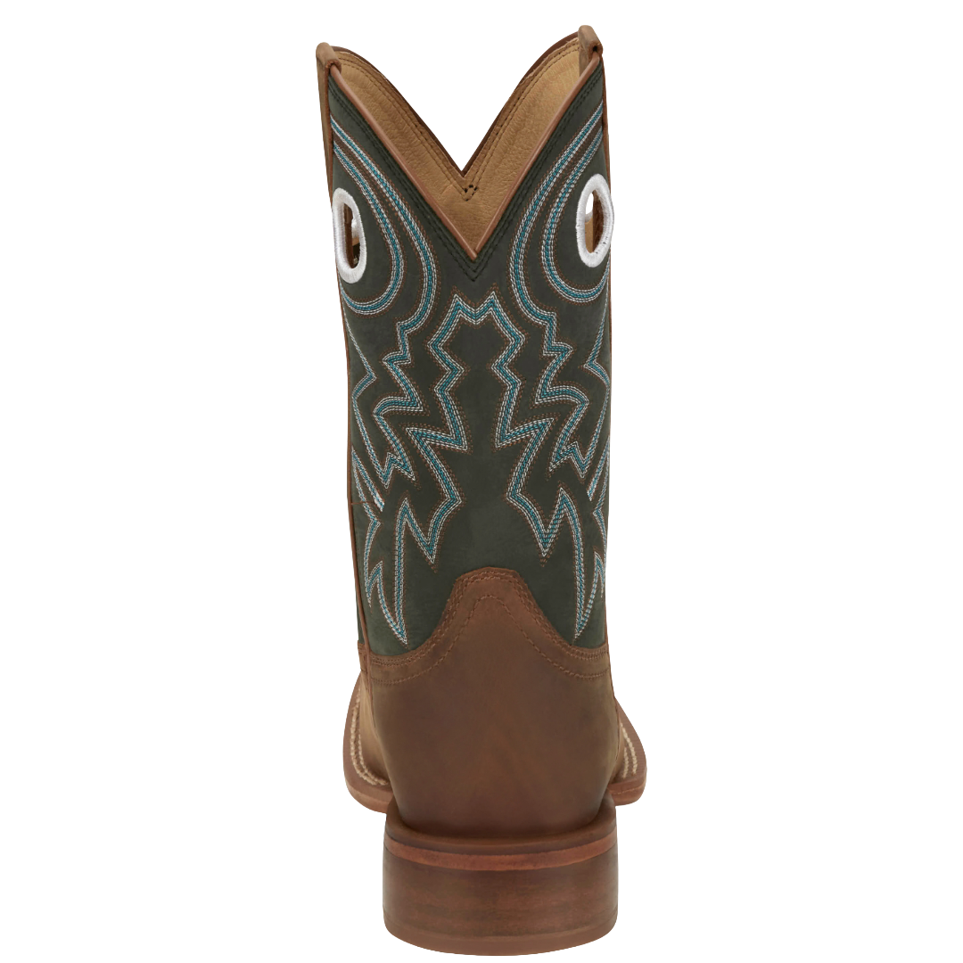 Justin Men's TUF Brown 11" Wide Square Toe Western Boot FN7020