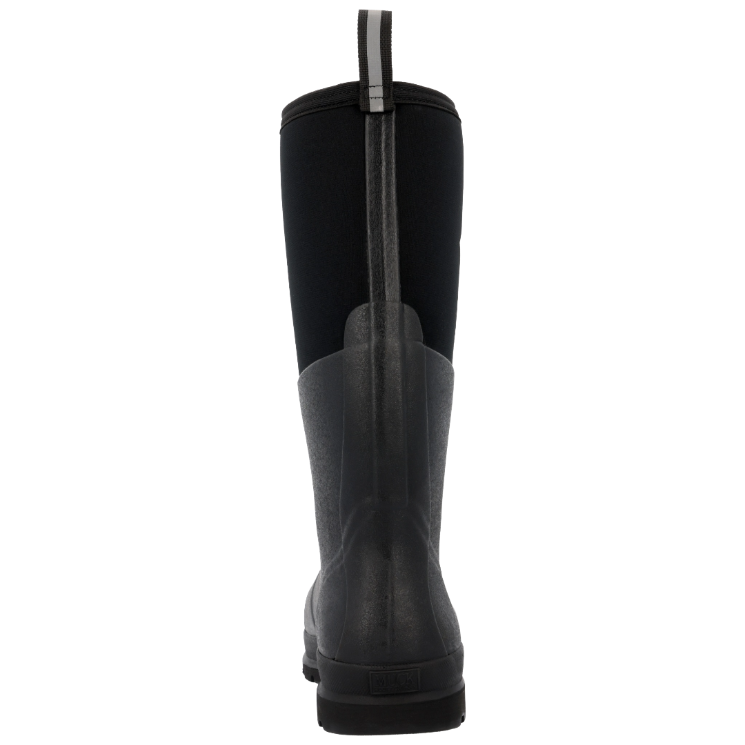 Muck Men's Chore Classic USA 16" Black Steel Toe Work Boot CHSUS00